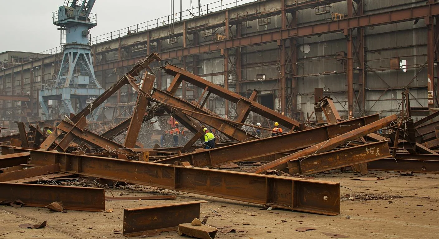 Демонтаж металлических конструкций