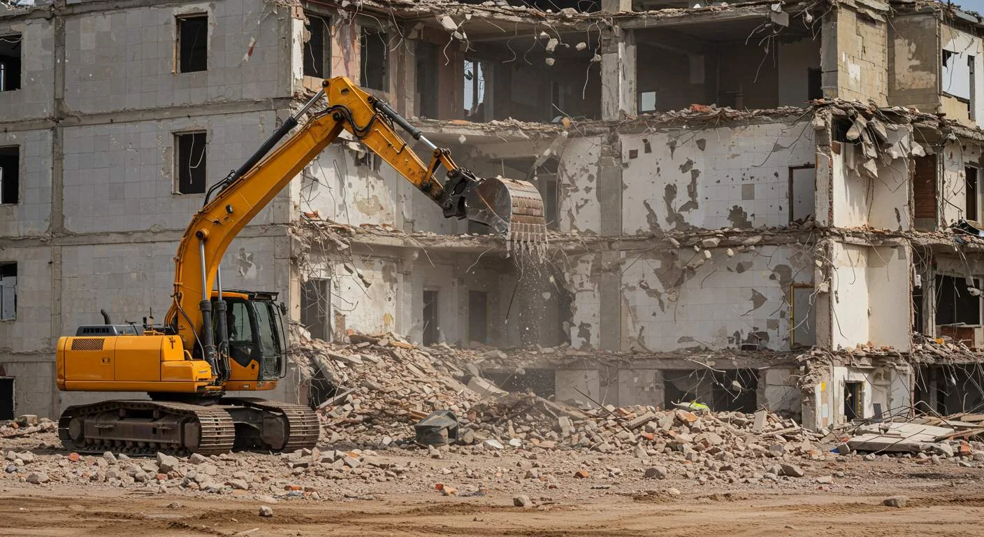 Снос зданий и сооружений