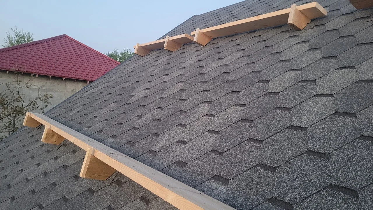 Монтаж мягкой кровли