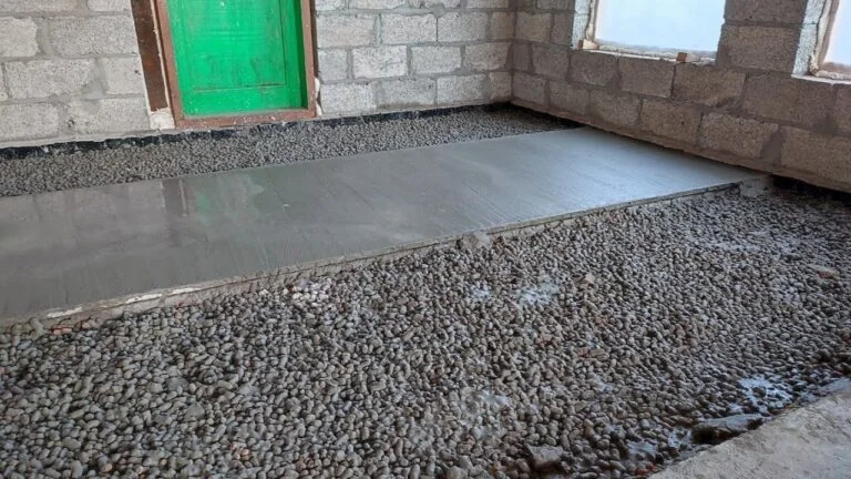 Бетонное покрытие полов