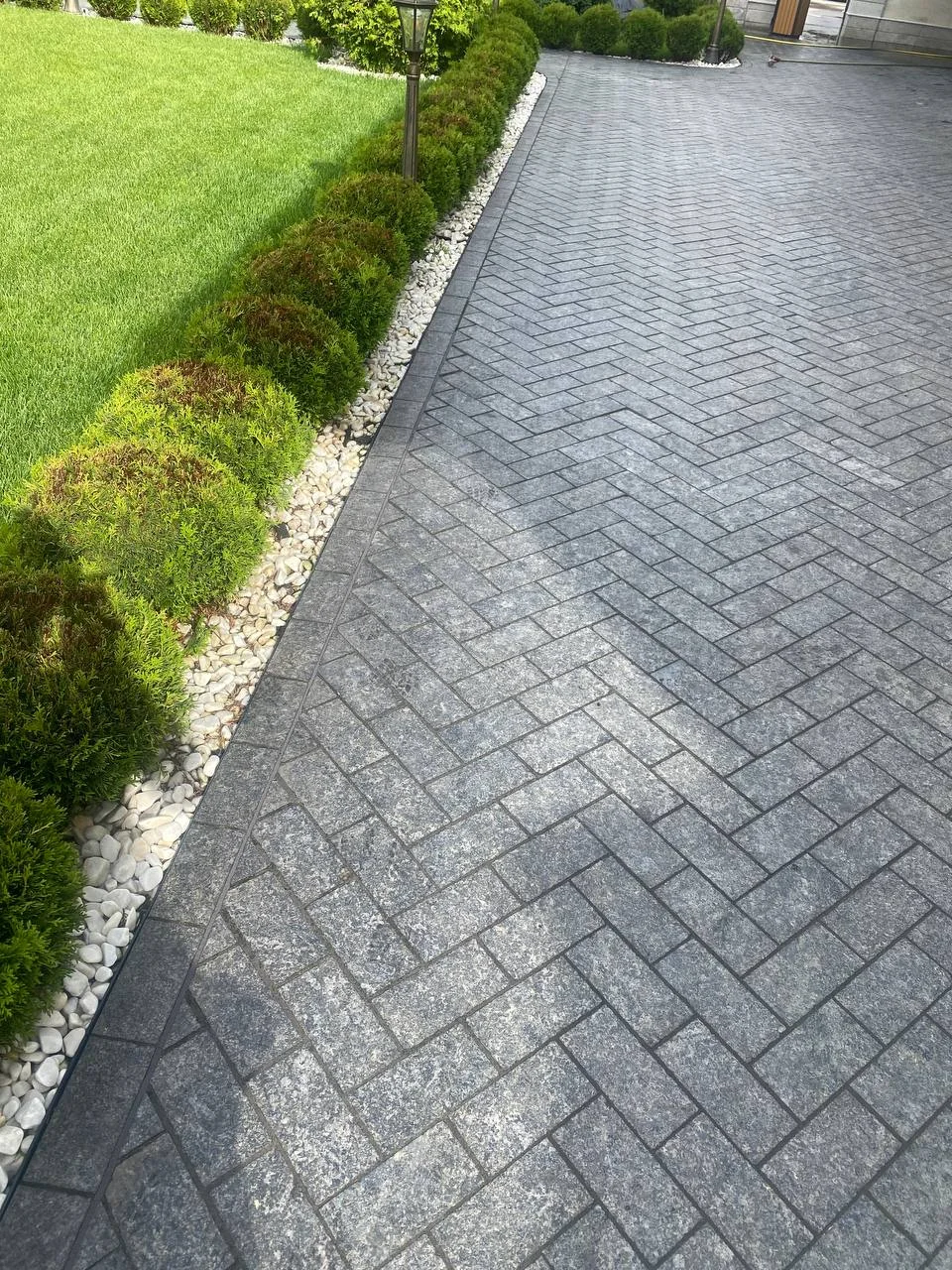 Укладка тротуарной плитки