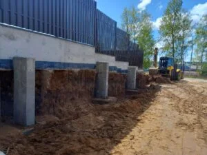 Бетонирование свай