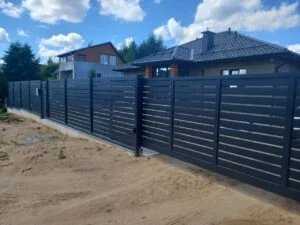 Заборы жалюзи