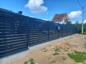 Заборы жалюзи