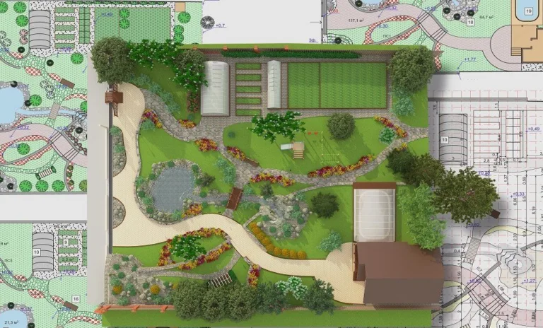 Планировка участка