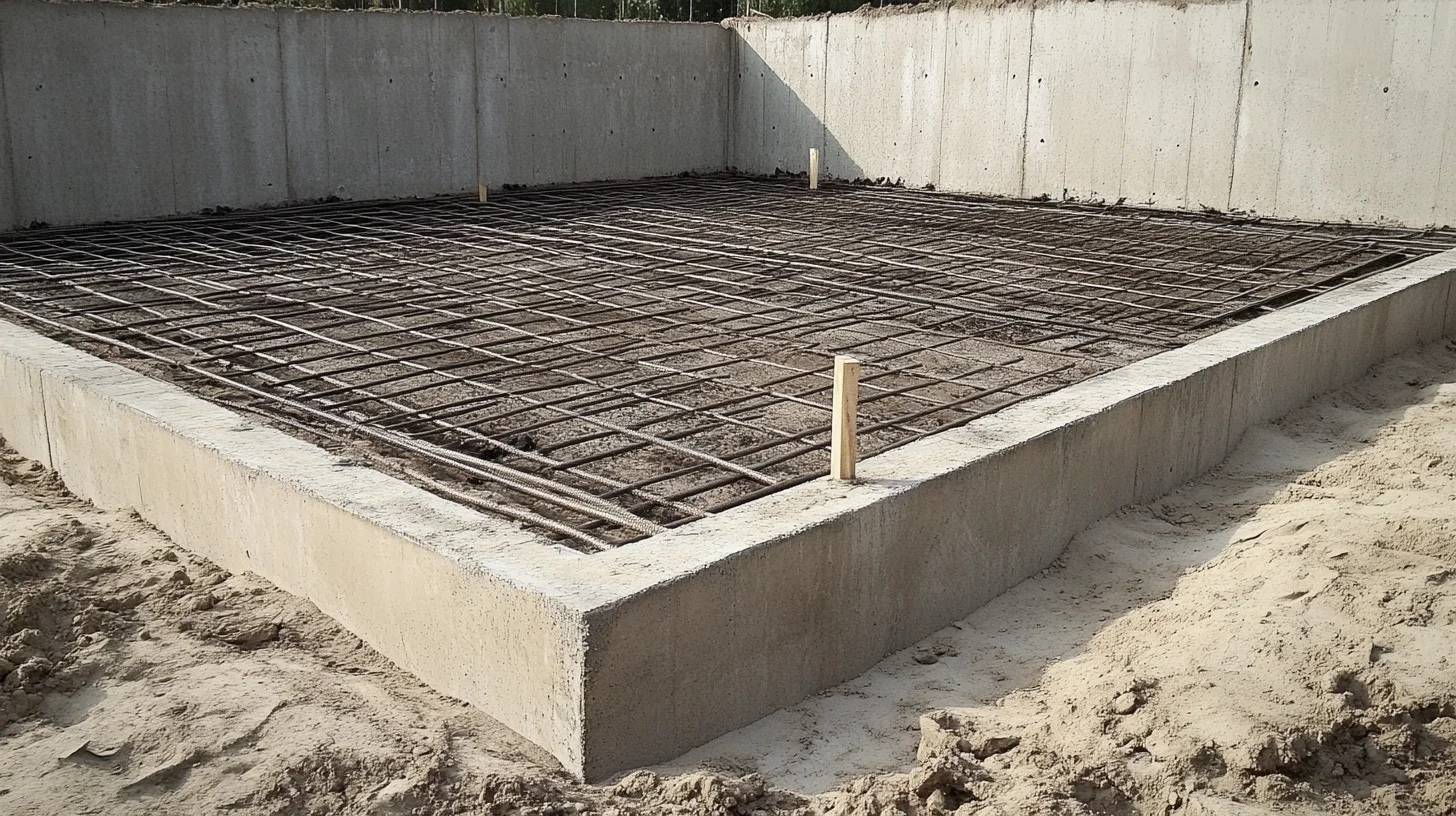 Возведение плитных фундаментов